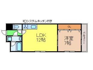 プログレスアサダ瓦町の物件間取画像